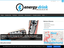Tablet Screenshot of energy-drink-magazin.de